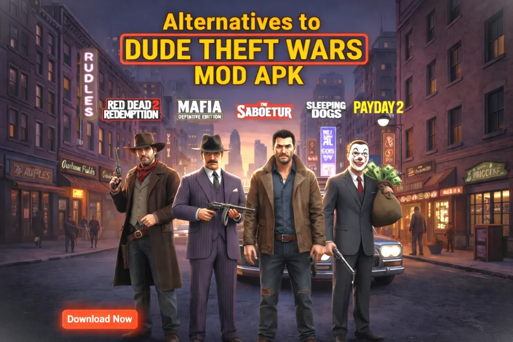 Alternatives to the Dude Theft Wars